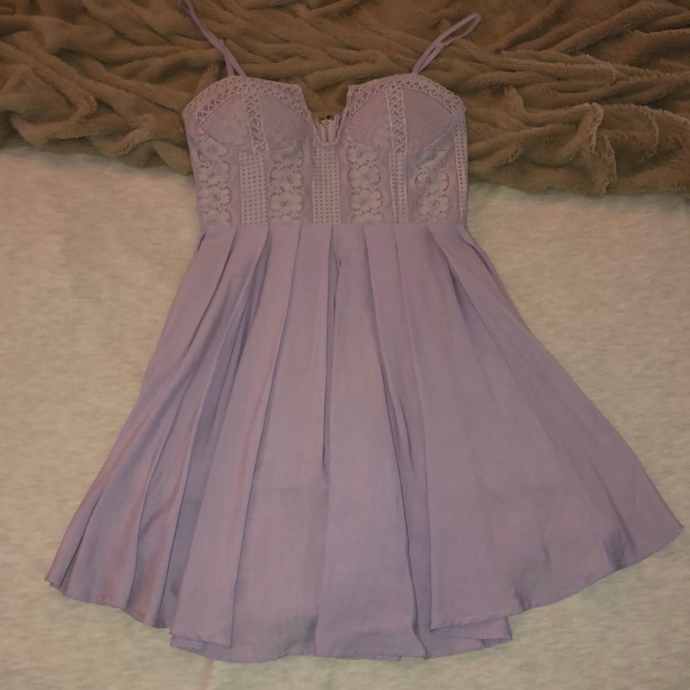 Purple dress